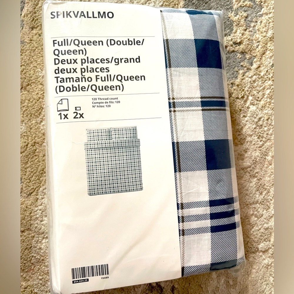 Queen duvet cover set